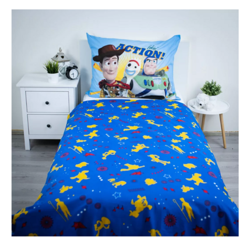 Toy Story Toy Story Dekbedovertrek 140 x 200 - Katoen - Disney Toy Story Toy Story Dekbedovertrek 140 x 200 - Katoen - Disney