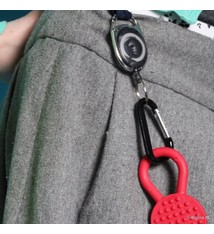 Uittrekbare Riemclip