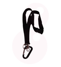 Keykoord met veiligheidssluiting en extra karabijnhaak