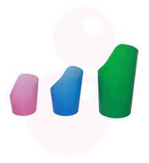 Equipment Shop Flexibele bekers met neusuitsparing (S, M, L)