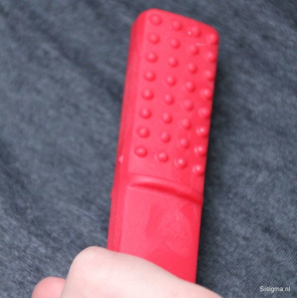 Sensory University Chew Stixx Tough Bar | For extreme biting (Red)