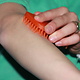 Sensory University Tactile Tiger Hand Fidget / Sensory Brush (Orange)