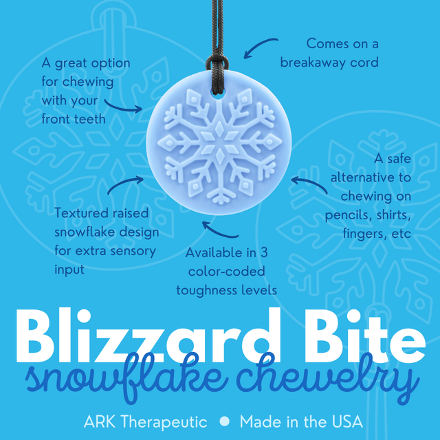 ARK-therapeutic ARK's Blizzard Bite™ Snowflake Chewelry