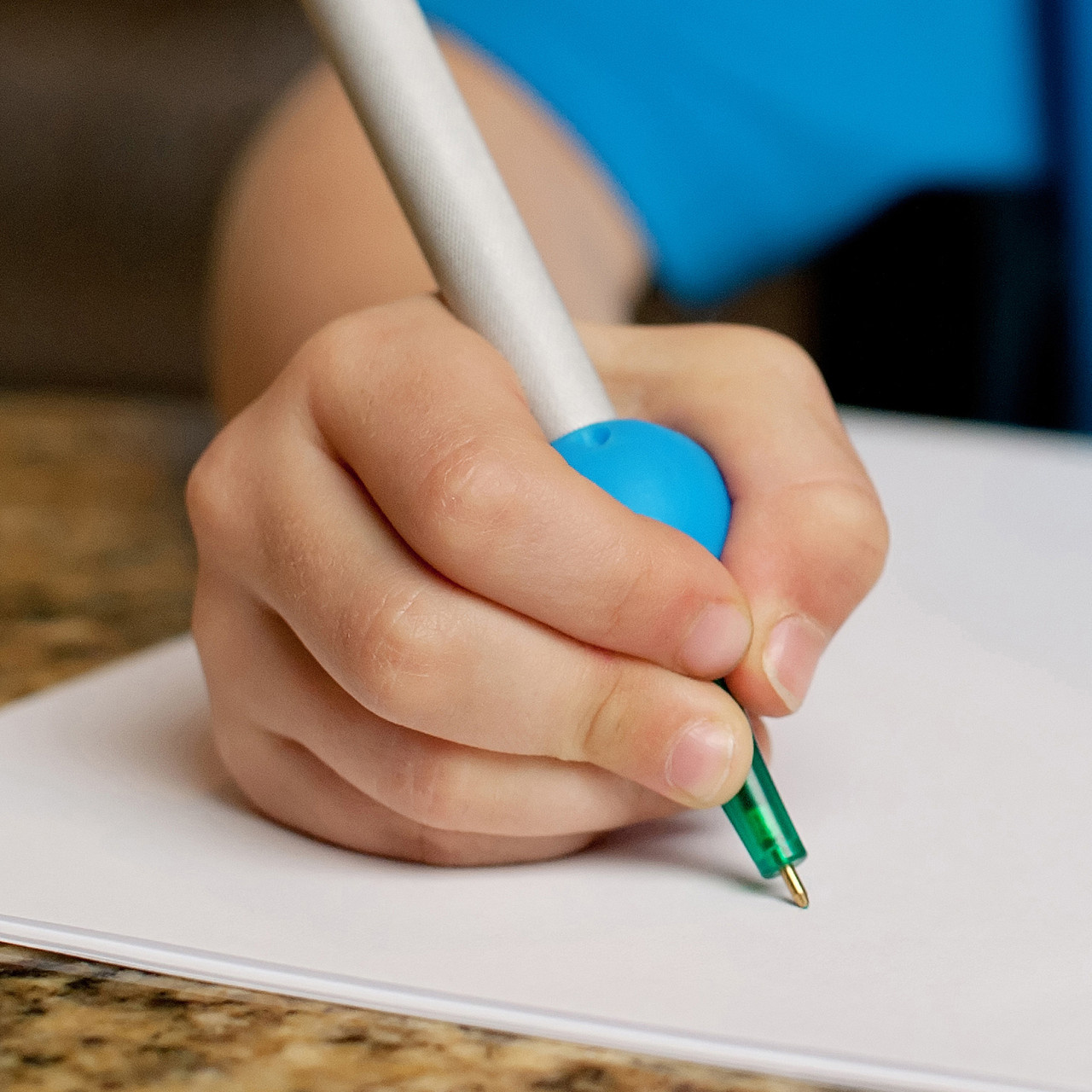 ARK-therapeutic ARK Butter Pencil Grip Web Space Opener 2 Pack (Bright Blue)