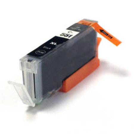 Huismerk Canon 551BK inkt Cartridge  Incl Chip huismerk