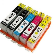 HP 364 BK C M Y XL set inkt Cartridge