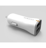 Ranger 17 Two USB port Car Charger DC 5V 2.4A autolader oplader