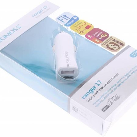 Ranger 17 Two USB port Car Charger DC 5V 2.4A autolader oplader