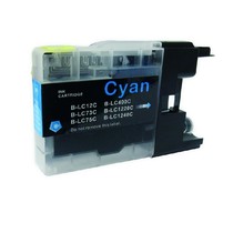 Huismerk Brother 1240 XL Cyan Inkt Cartridge