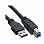 USB 3.0 A naar USB 3.0 B kabel 1.8 meter