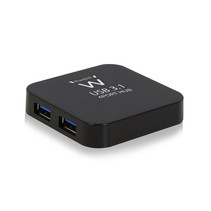 USB 3.1 Gen 1 (USB 3.0) Hub 4 port met adapter