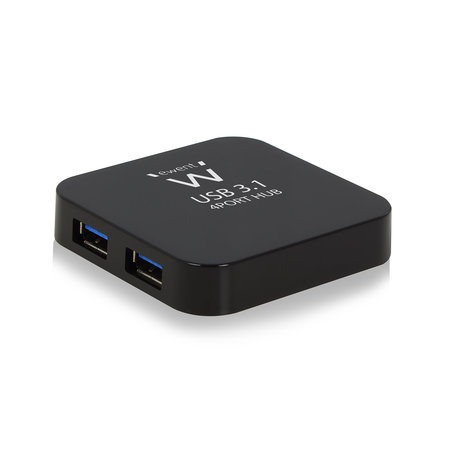 Ewent USB 3.1 Gen 1 (USB 3.0) Hub 4 port met adapter