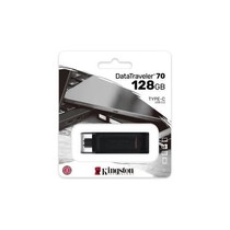 DataTraveler 70 USBC flash drive 128GB USB Type-C 3 2 Gen 1 3 1 Gen 1 Zwart