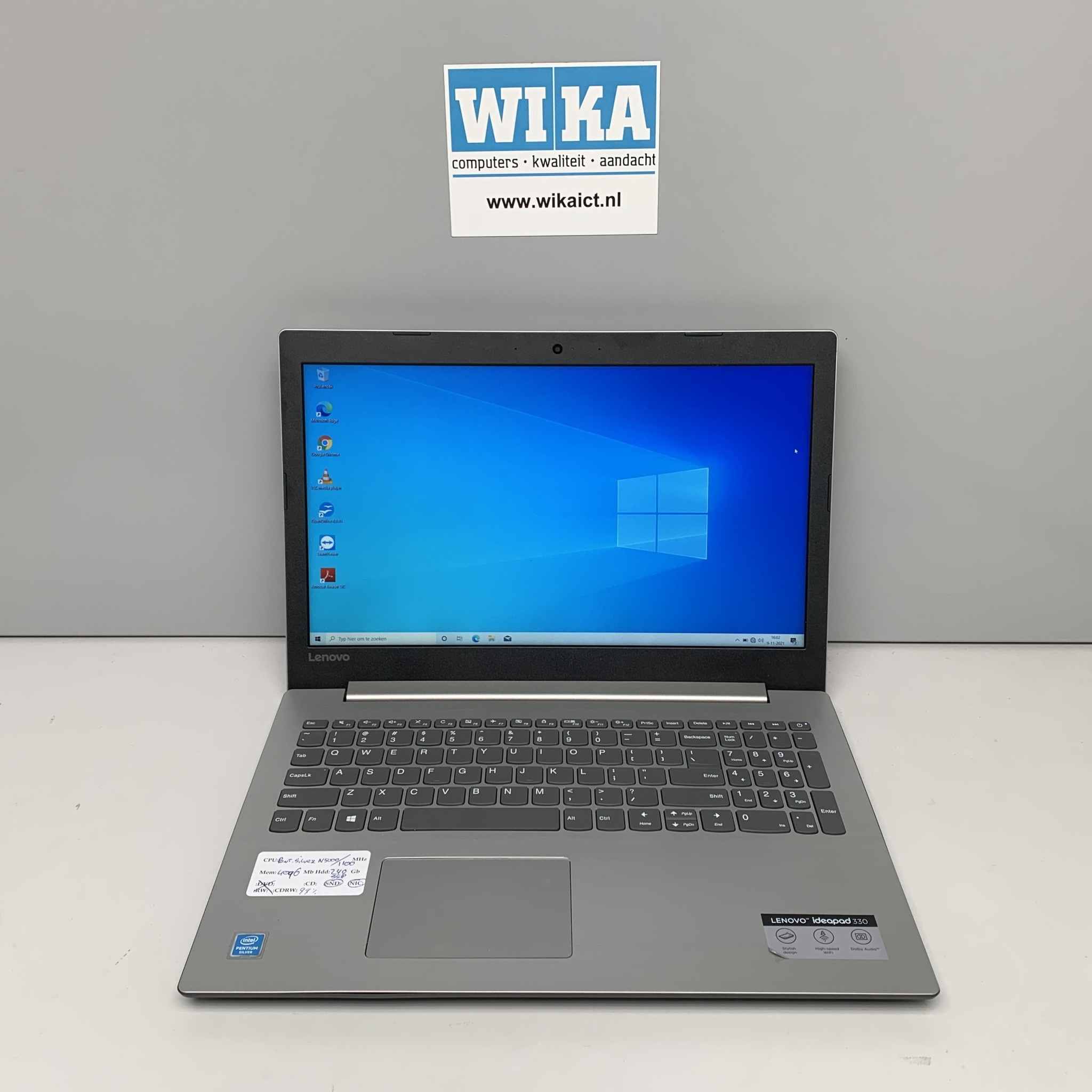 Lenovo Ideapad 330 N5000 4GB 240GB SSD 15.6 Full HD W10H laptop