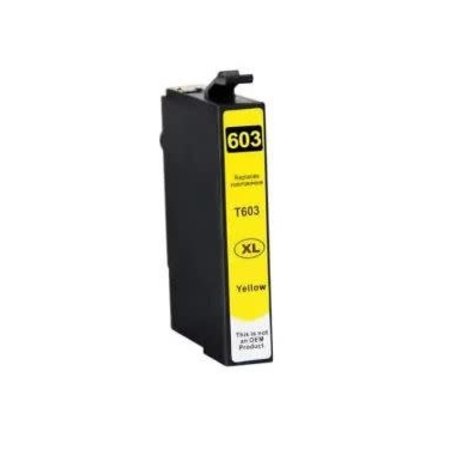 Huismerk Epson 603 XL Yellow inkt Cartridge Incl. Chip