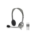 Logitech H110 Headset 2x 3.5mm Jack 1,8m zwart Headphone koptelefoon