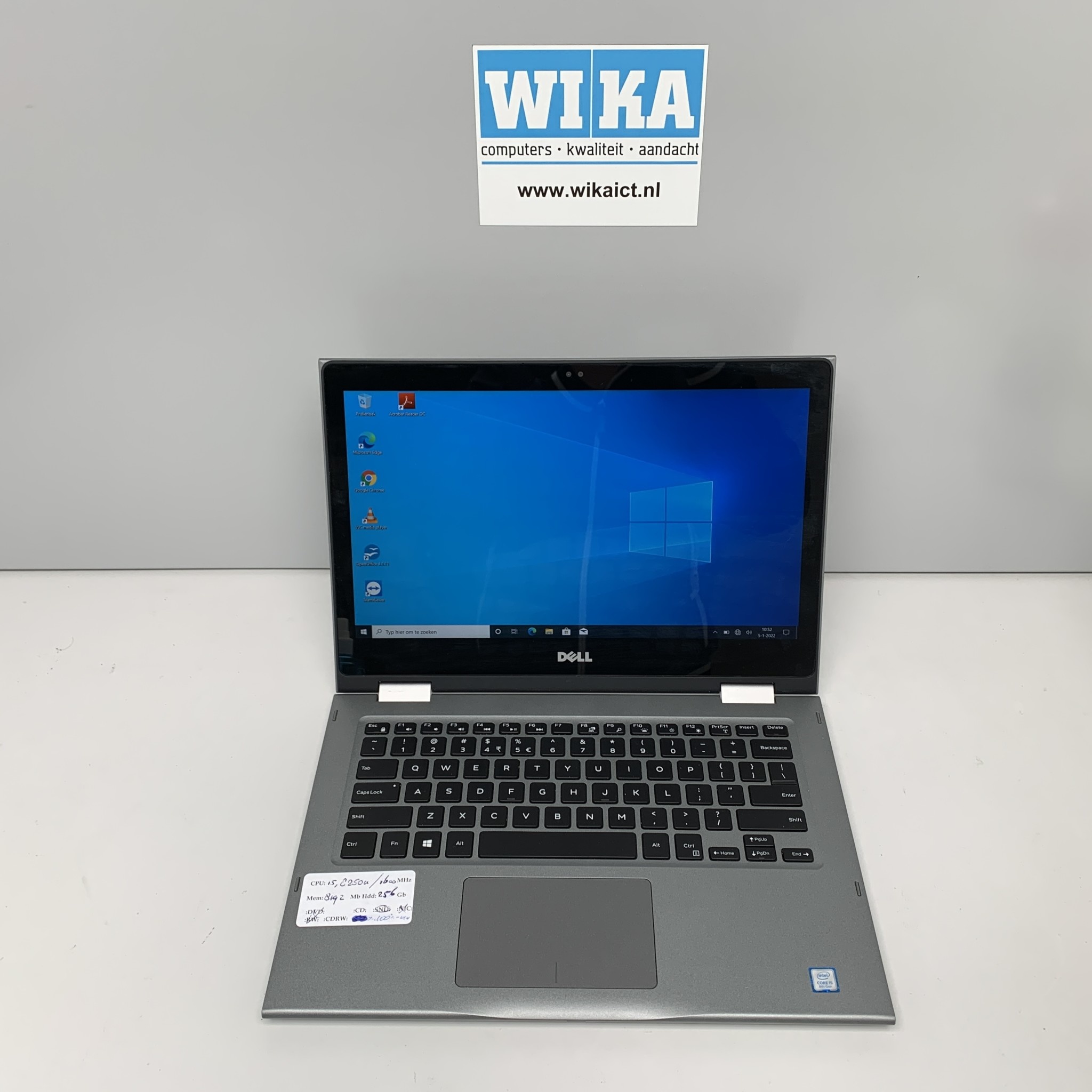 Dell Inspiron 5379 I5-8250U 8Gb 256 SSD 13.3 W10P laptop