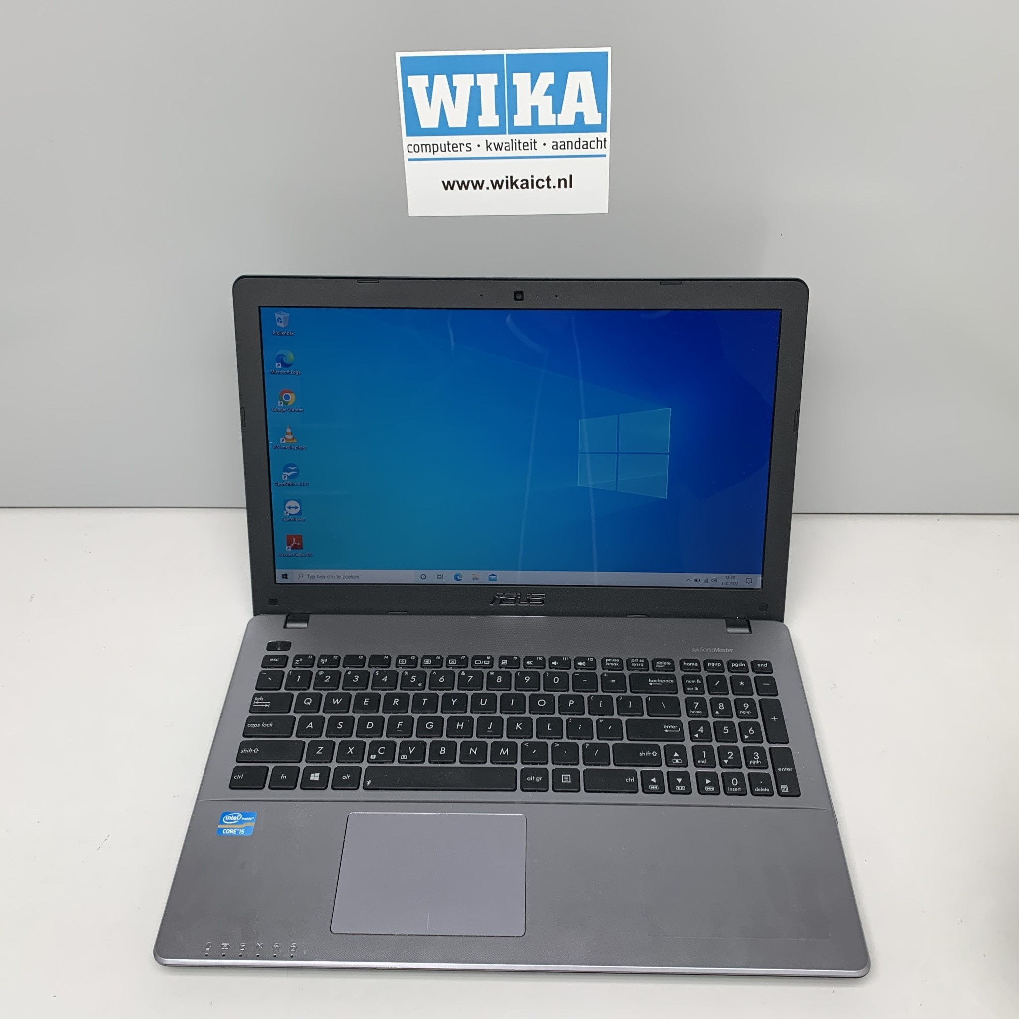 Asus X550CA I5-3337U 8Gb 120Gb 15.6 inch W10H laptop