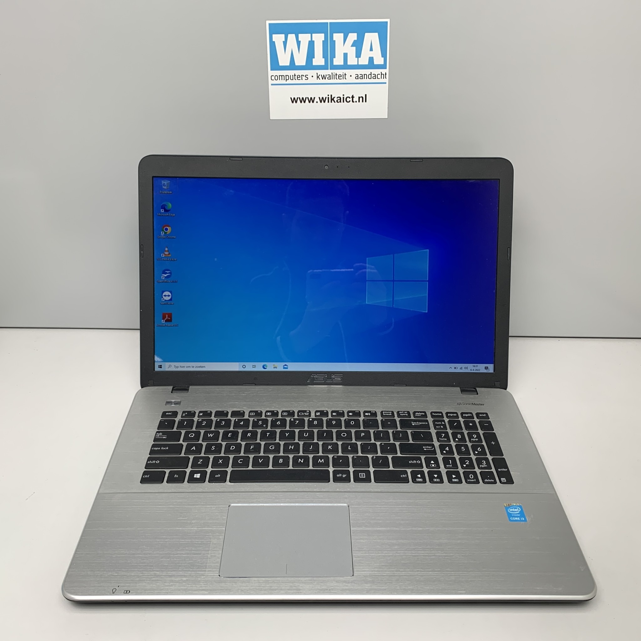 Asus X751LAB i3-5005U 4Gb 256Gb SSD 17.3 inch laptop