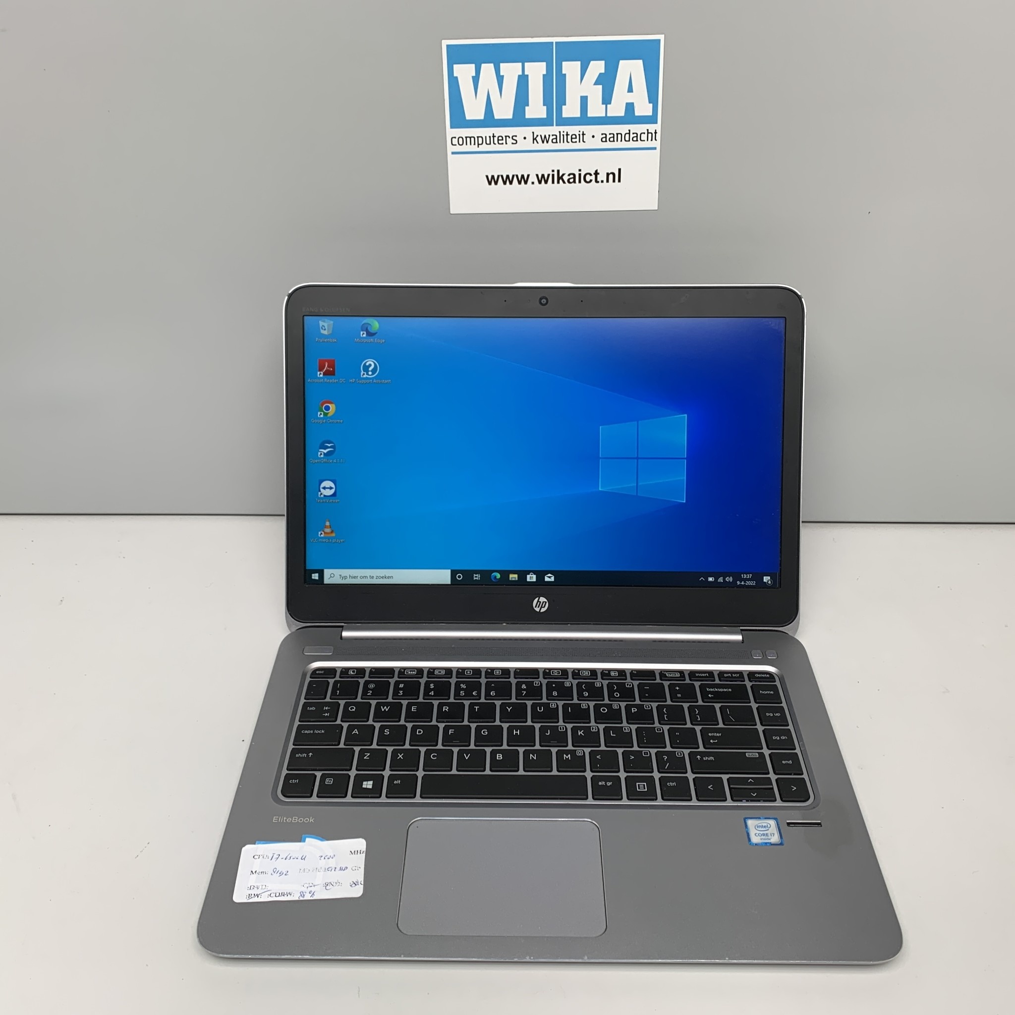 HP Elitebook Folio 1040 G3 i5 8Gb 512Gb SSD 14.1 Laptop