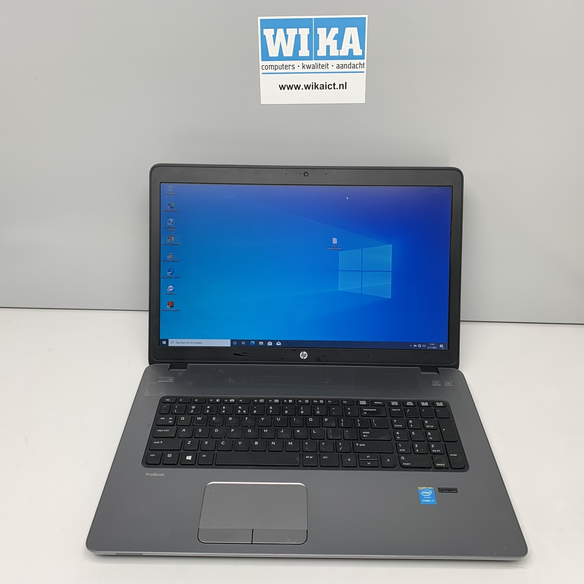 HP ProBook 470 G2 I7-4510U Radeon R5 8GB 256GB SSD 17.3 inch W10P laptop
