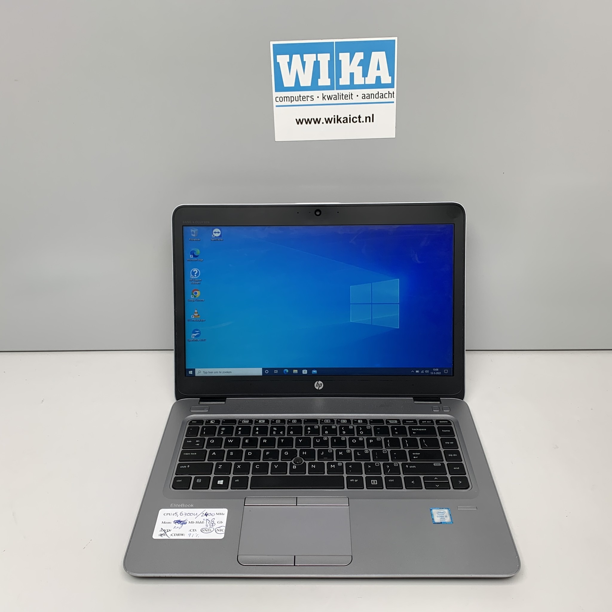 HP Elitebook 840 G3 i5-6300U 8Gb 2x 128Gb SSD 14.1inch W10P laptop