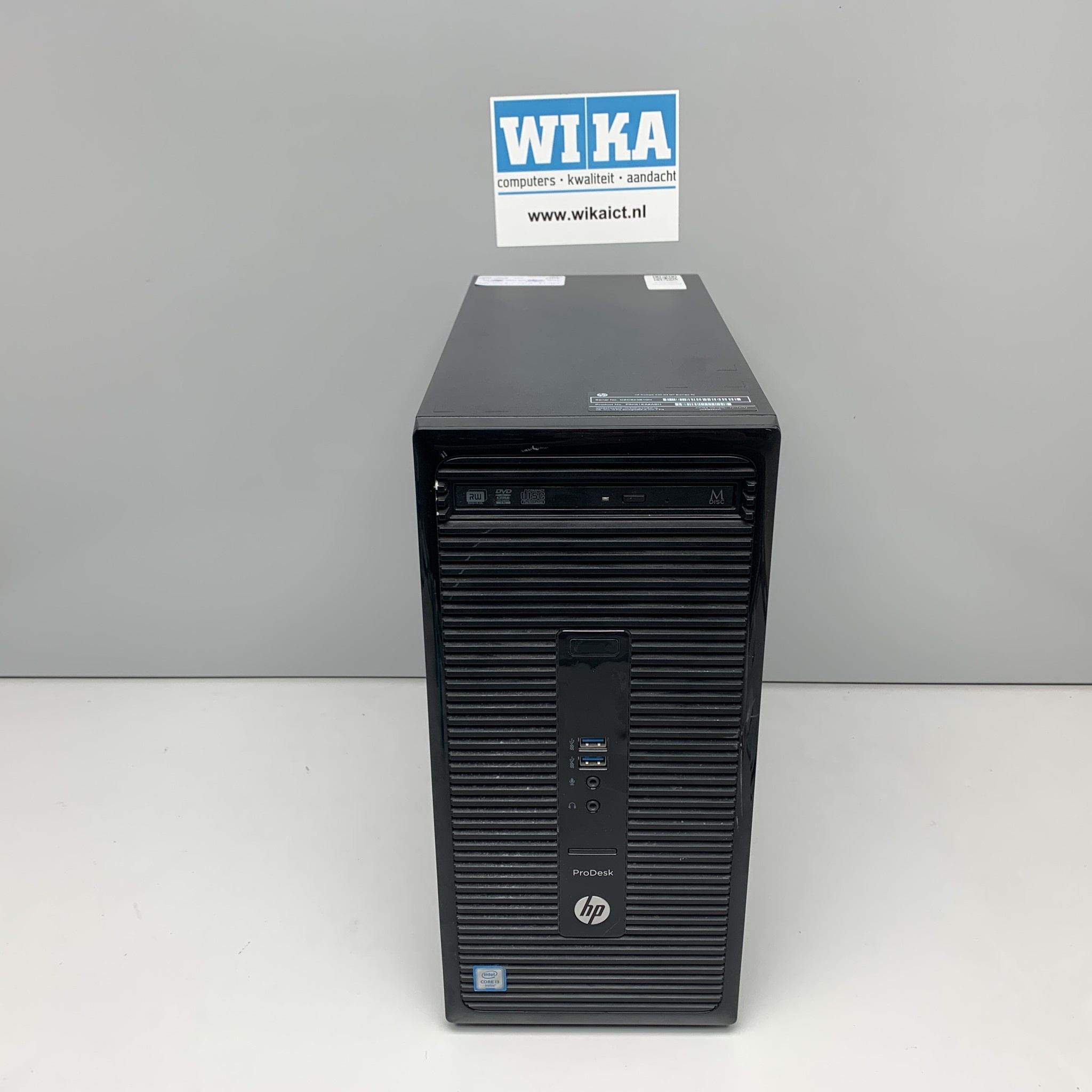 HP Prodesk 400 G3 SFF i3-6100 8Gb 256Gb SSD W10P PC