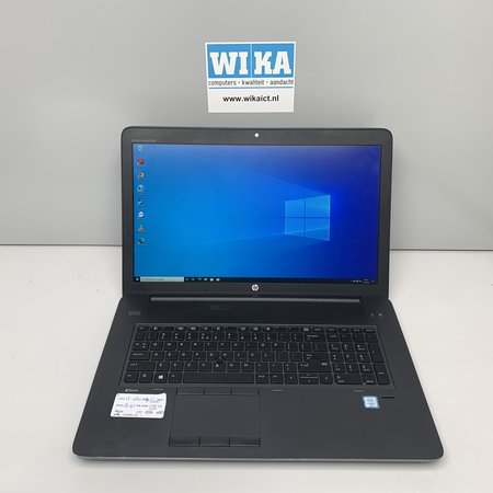 HP ZBook 17 G3 I7-6700HQ 8GB 256GB SSD 17.3'' W10P laptop