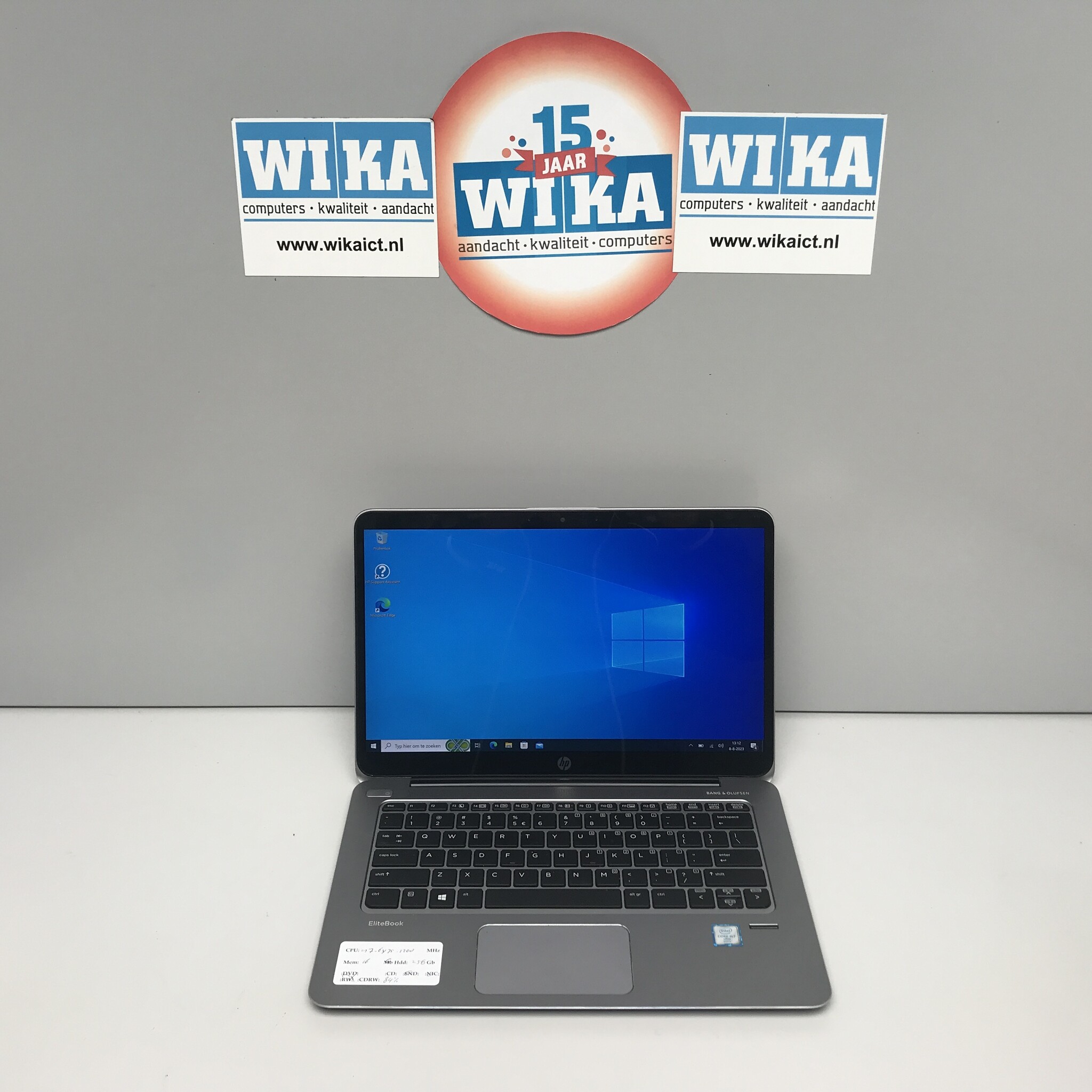 HP Elitebook 1030 G1 m7-6y75 16Gb 256GB SSD 13.3 inch W10P