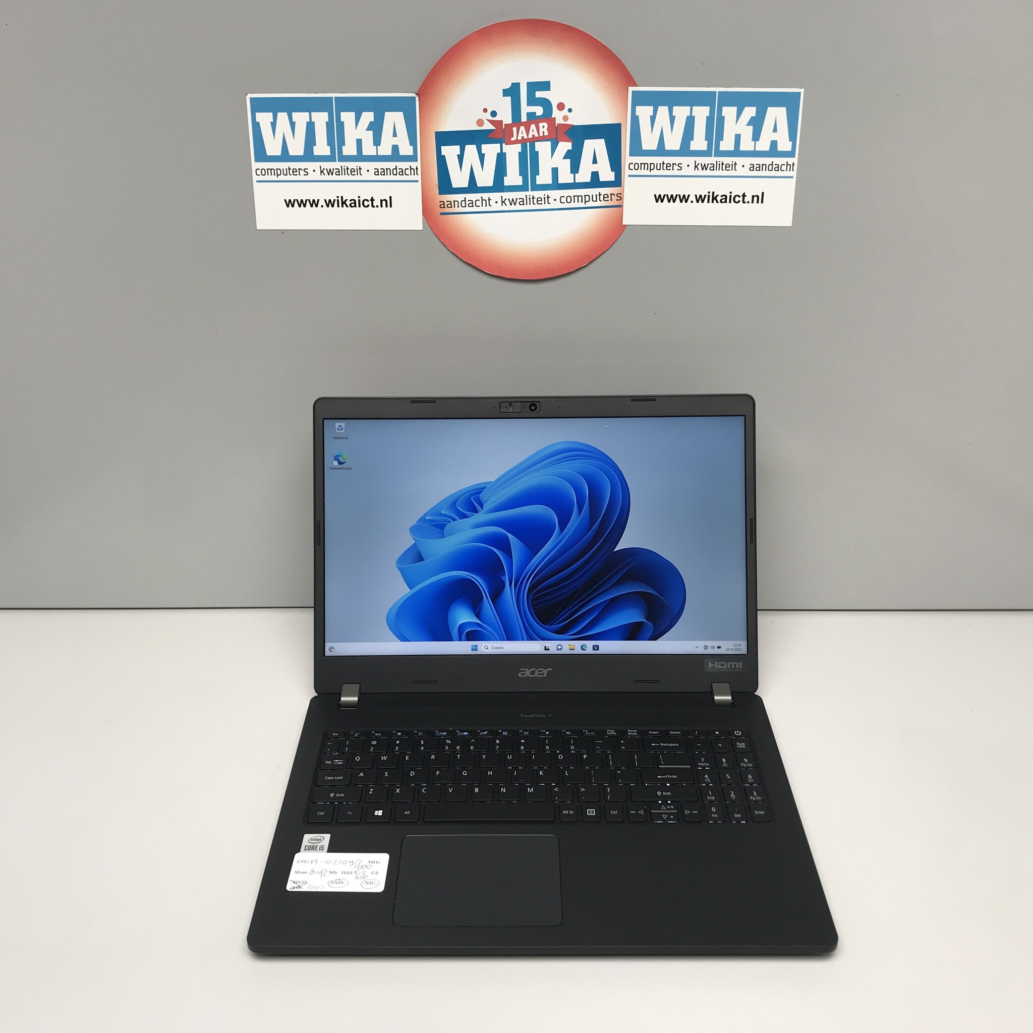 Travelmate P2 i5-10210U 8GB 512GB 15.6 IPS FHD W11P laptop