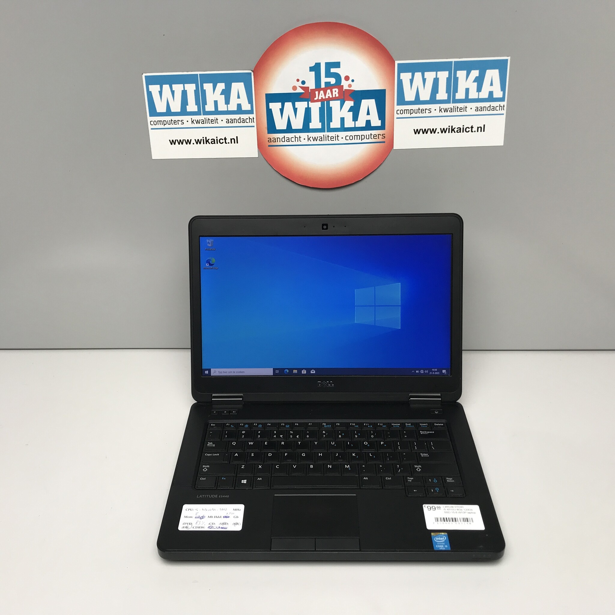 Dell Latitude E5540 i5-4310U 8Gb 120Gb SSD 15.6 W10P laptop