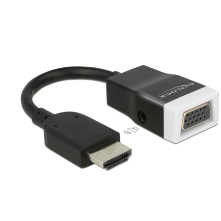 Delock HDMI naar VGA Adapter / Converter / verloopkabel