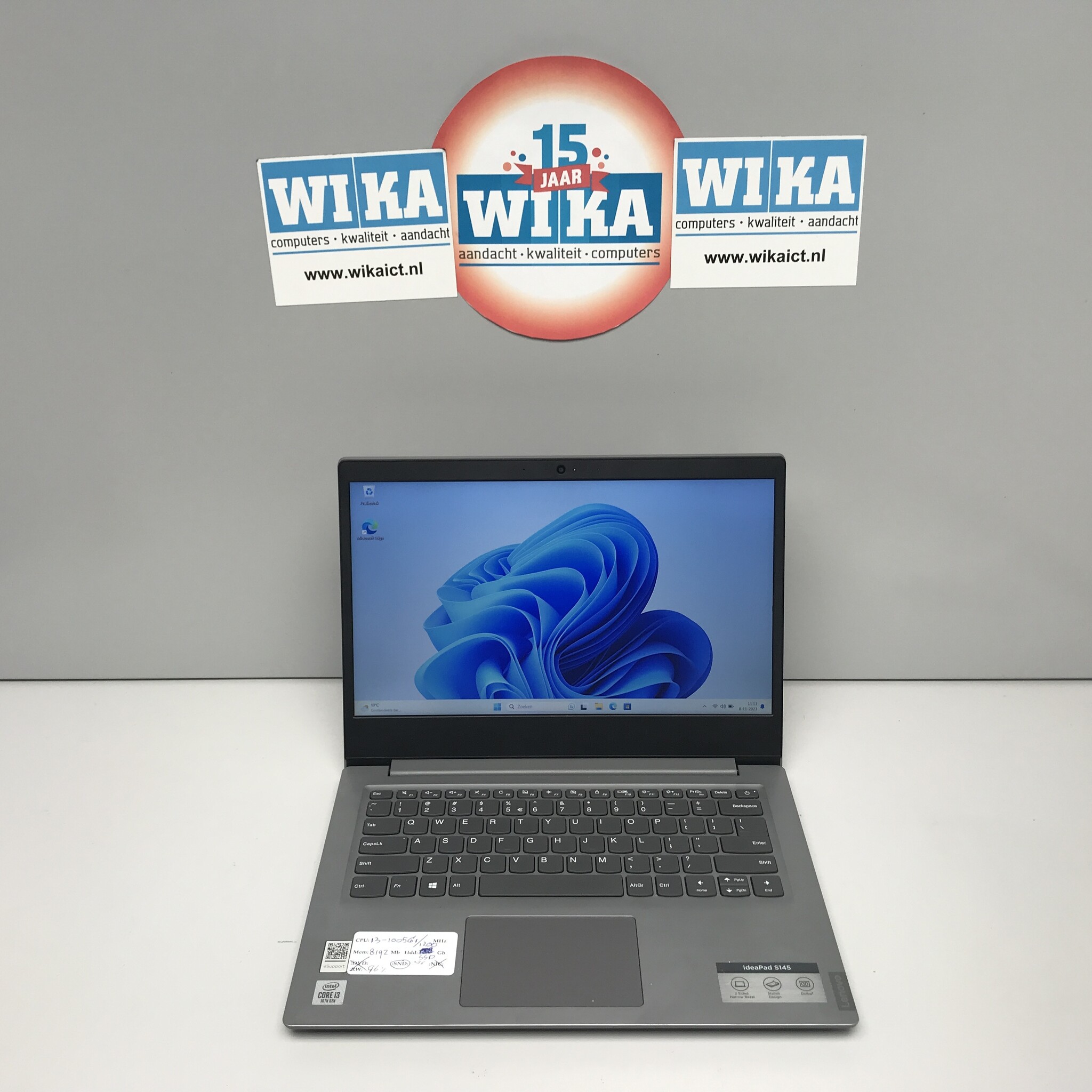 Lenovo IdeaPad S145-14IIL i3-1005G1 8GB 256GB SSD 14.1 FHD W11H laptop