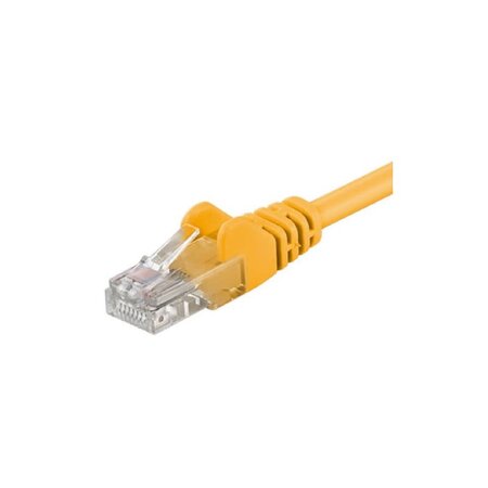 Netwerk internet kabel utp 3 meter Cat5e geel