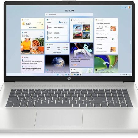 HP 17 Intel i3-N305 8GB 512GB SSD 17.3 inch W11H Laptop