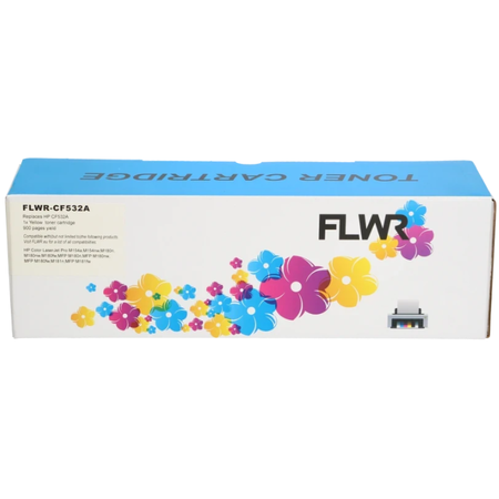 Huismerk HP 205A (FLWR-CF532A) Yellow
