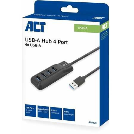 AC6320 USB 3.1 Gen 1 (USB 3.0) 4 Port Hub