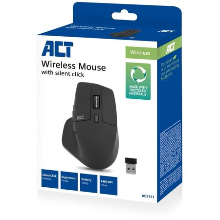 AC5151 Silent Click Mouse, draadloos