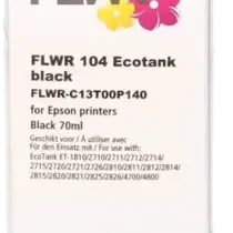 epson 104 zwart