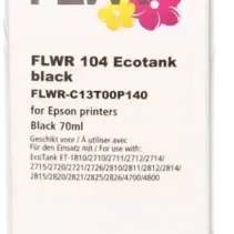epson 104 zwart
