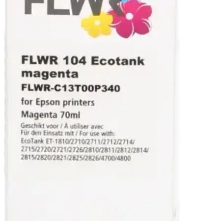 Huismerk Epson 104 magenta