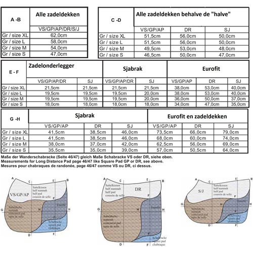 Mattes Saddle Pad