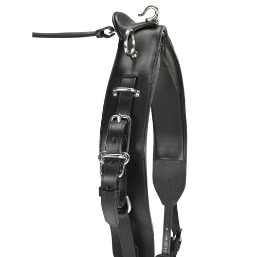 Kieffer Kieffer Singleharness Leather Black Pony