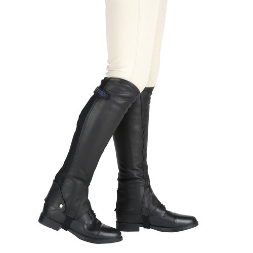 Kieffer Kieffer Arlene black leather chaps XS and L