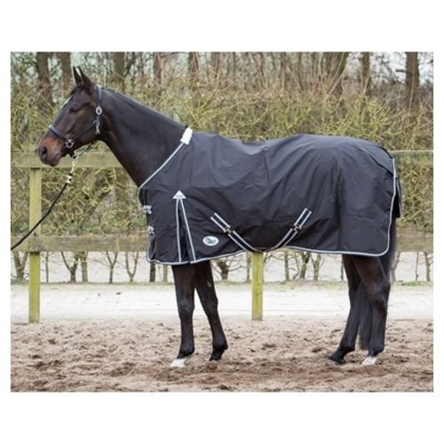 Harry's Horse Harry's Horse Thor deken 0 grams met fleece lining zwart