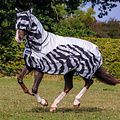 Bucas Bucas Buzz Off Rain Zebra Full Neck Zebra