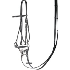 Harry's Horse Bridle Bronze low noseband