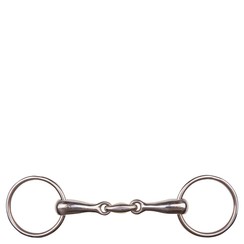 BR double jointed snaffle 18 mm