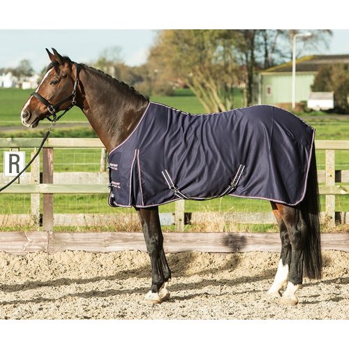 Harry's Horse Harry's Horse Blanket Summer Poly Cotton Navy