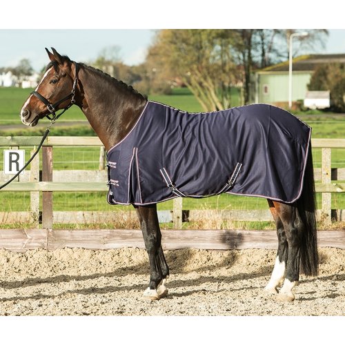 Harry's Horse Harrys Pferdedecke Sommer Poly Cotton Navy